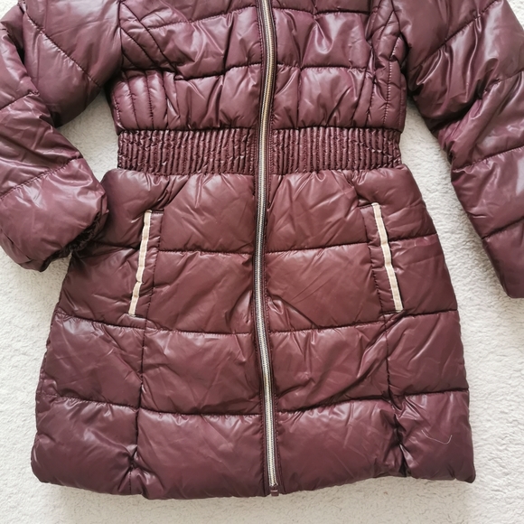 Sold 🌺Michael KorsToddler Girls Walker Length Puffer Jacket 5/6t - Picture 8 of 14
